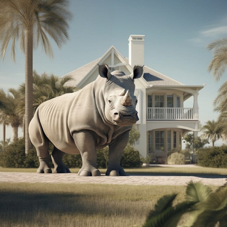 residential exterior coating Florida home Rhino Shield application