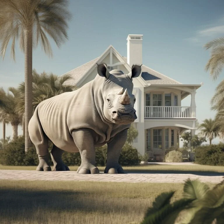 residential exterior coating Florida home Rhino Shield application
